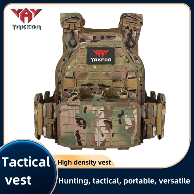 Crossfit Vest - YAKEDA Tactical Vest Outdoor Hunting Plate