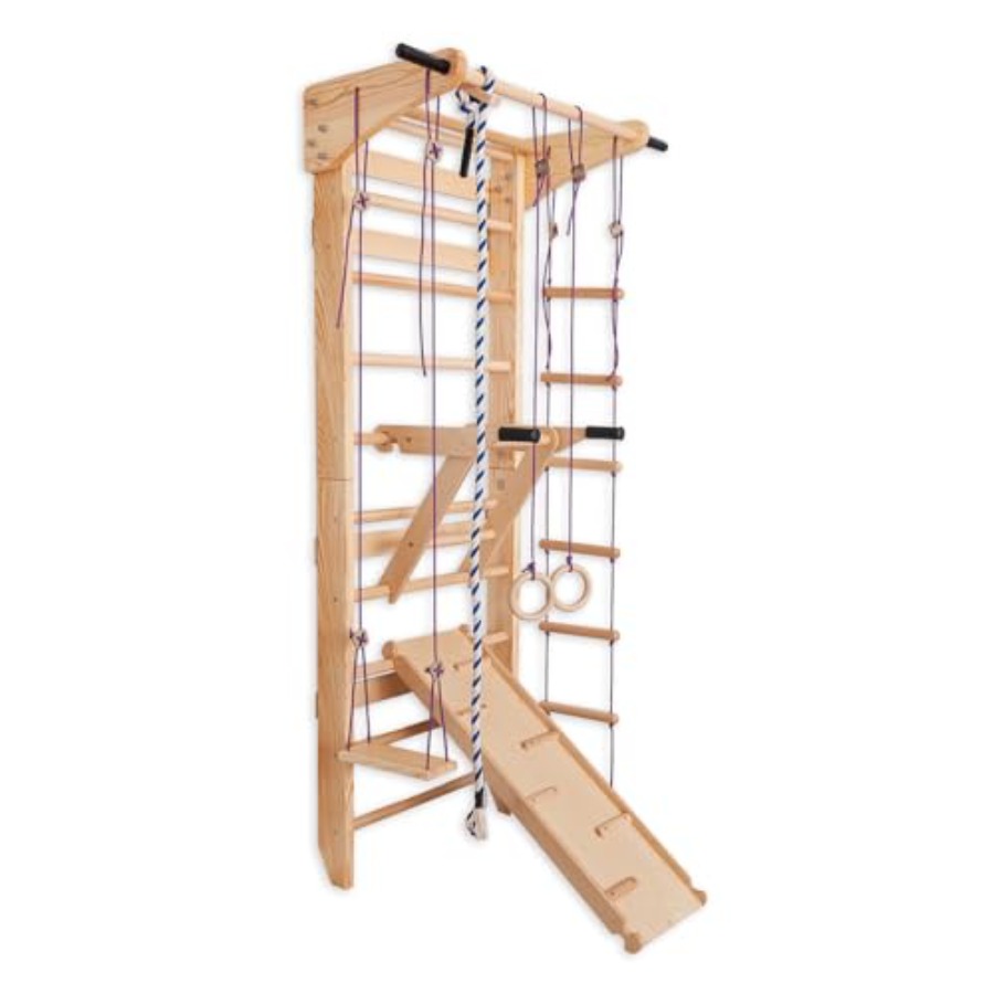Gymnastic Ring Wood - Swedish Ladder Wall Bars for home