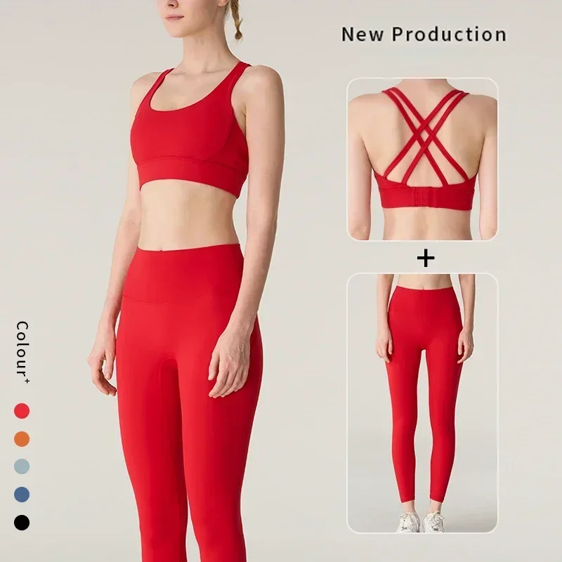 Crossfit Vest - Women's 2 Piece Yoga Set Sexy
