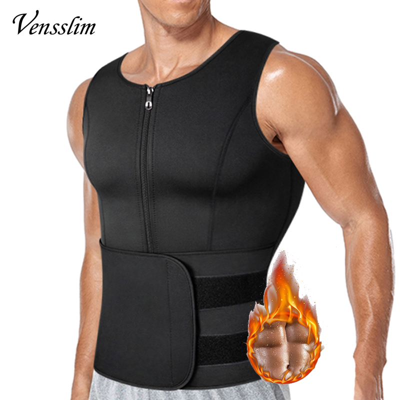 Crossfit Vest - Vensslim Sauna Sweat Vest Men Compression