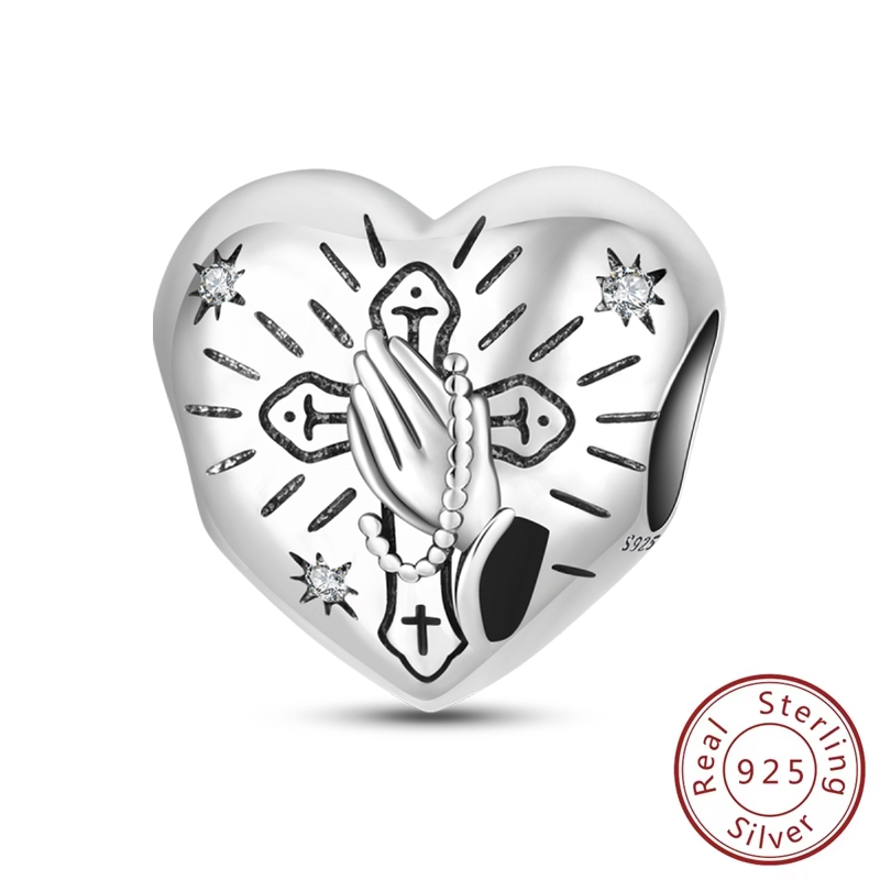 Crossfit Accessories - Original Charms 925 Sterling Silver Cross