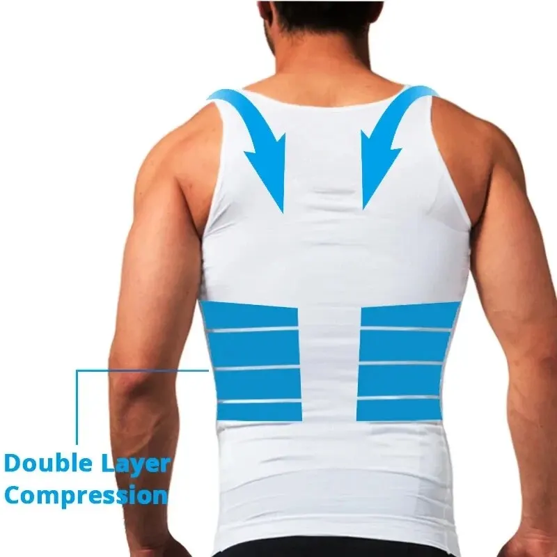 INSELLE Men Body Shaper Slimmi - Crossfit Vest ulasan dan harga