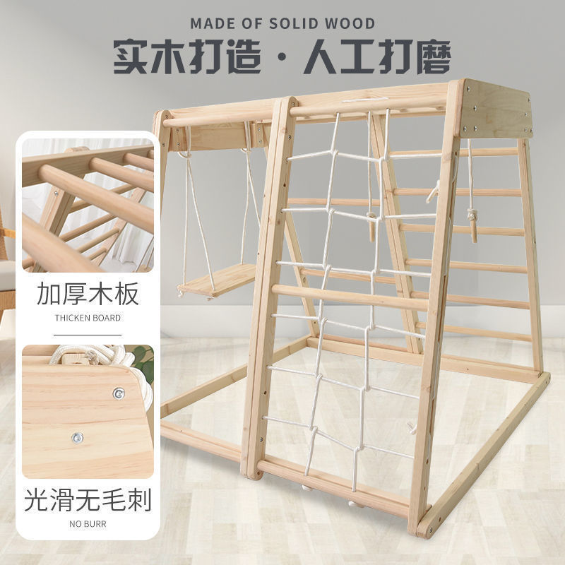Indoor Playground Montessori B - Gymnastic Ring Wood ulasan dan harga