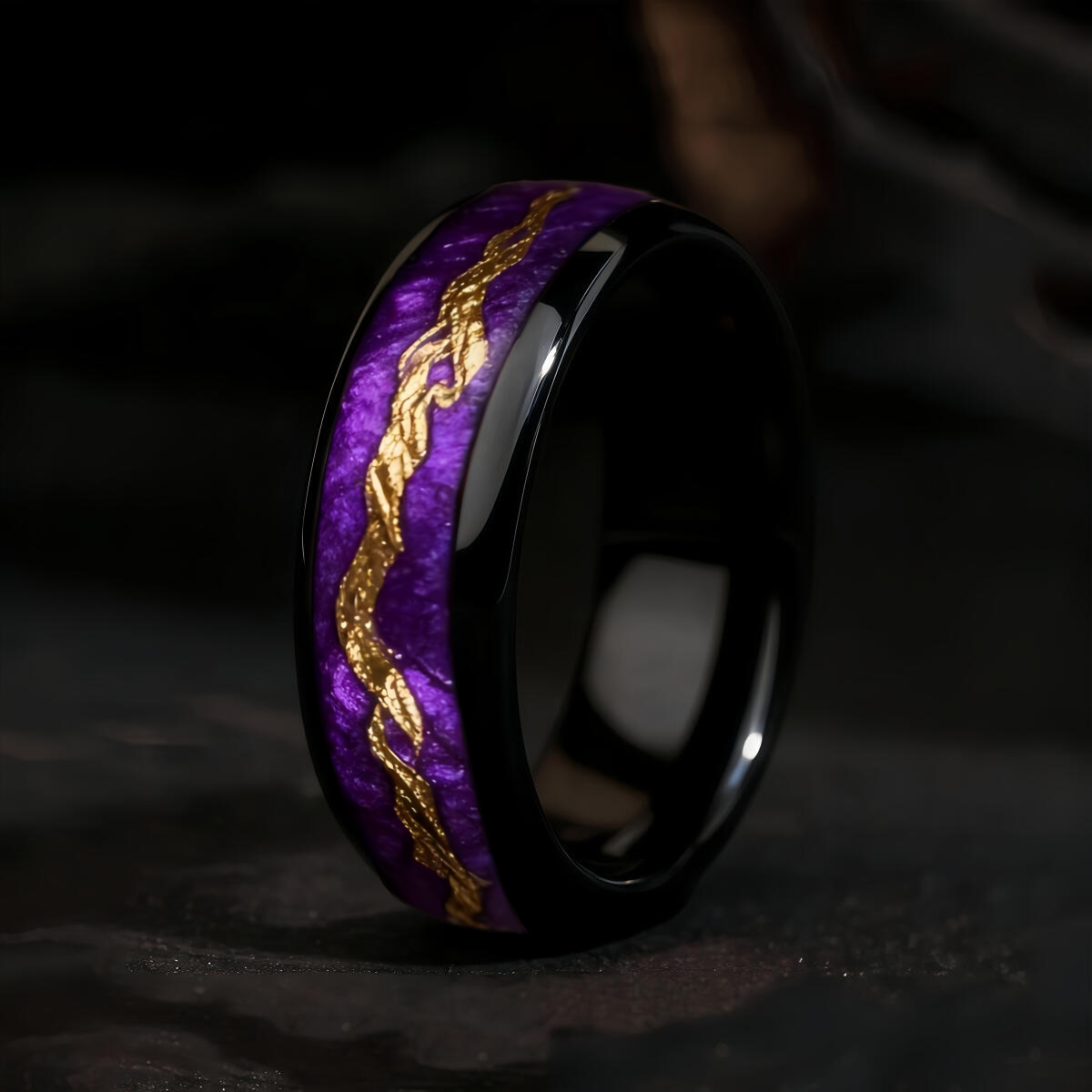 Fashion Black Men Stainless St - Gymnastic Ring Wood ulasan dan harga
