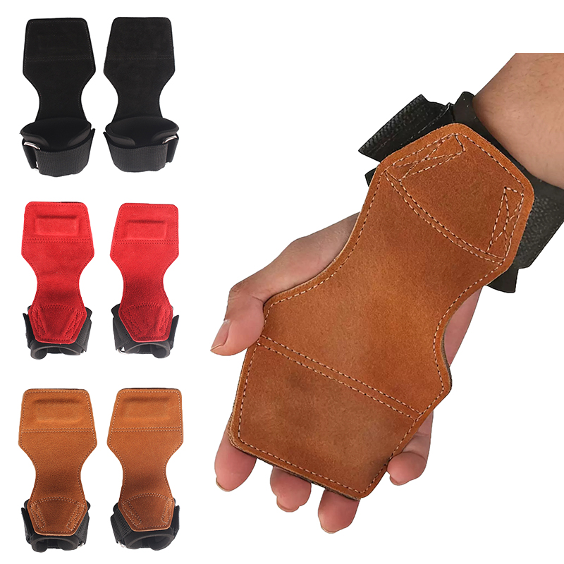 Thick Leather Weight Lifting G - Crossfit Lifting Gear ulasan dan harga