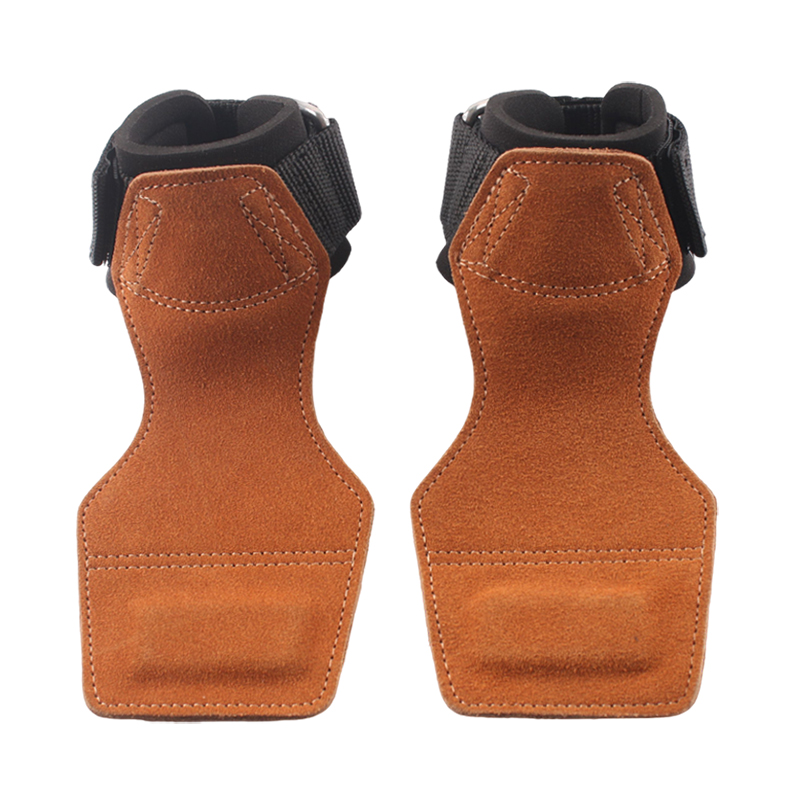 Thick Leather Weight Lifting G - Crossfit Lifting Gear ulasan dan harga