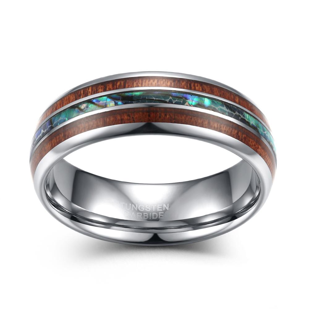TIGRADE 8mm Tungsten Carbide R - Gymnastic Ring Wood ulasan dan harga