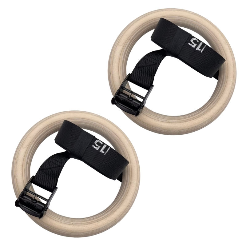 Q84C Adjustable Wood Gymnastic - Gymnastic Ring Wood ulasan dan harga