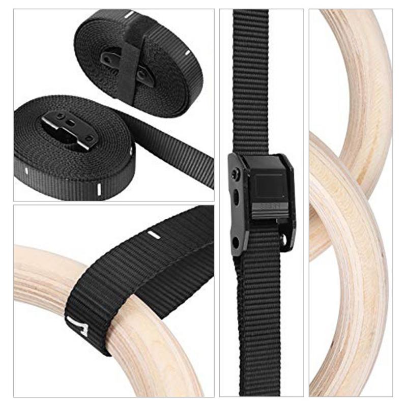 1 Piece Birch Wood Gymnastic R - Gymnastic Ring Wood ulasan dan harga