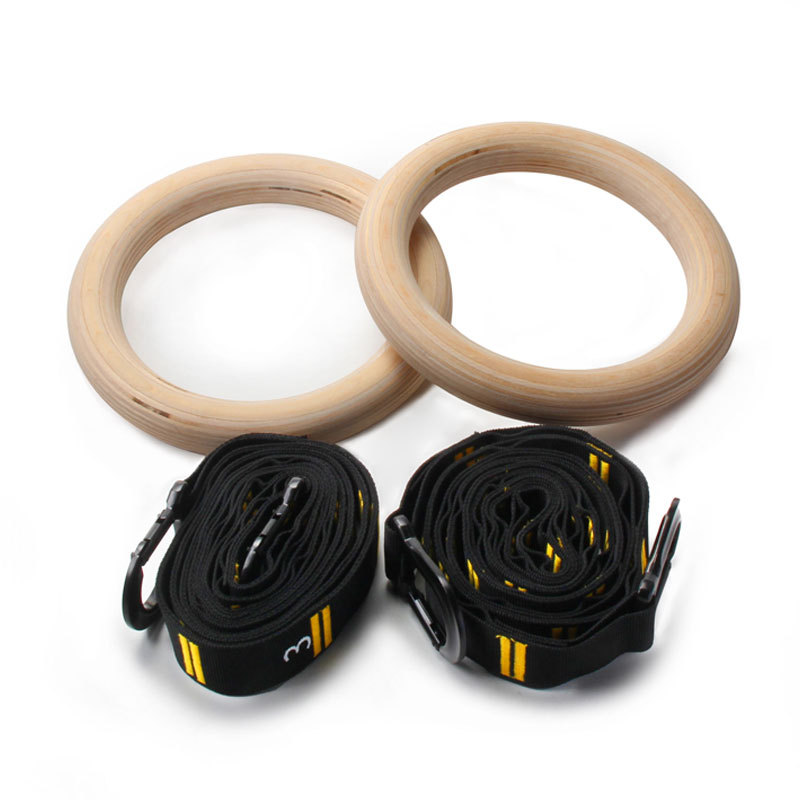 28mm 32mm Pull-up Gymnastics R - Gymnastic Ring Wood ulasan dan harga