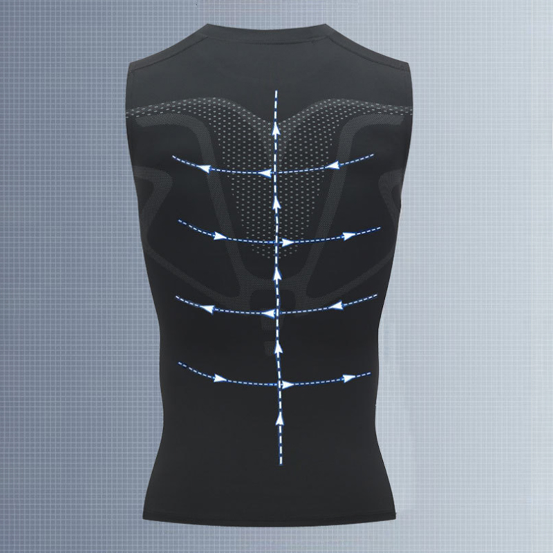 Mans Compression Tank Top Men  - Crossfit Vest ulasan dan harga