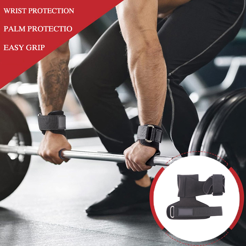 Gym Weightlifting Gloves,Thick - Crossfit Lifting Gear ulasan dan harga